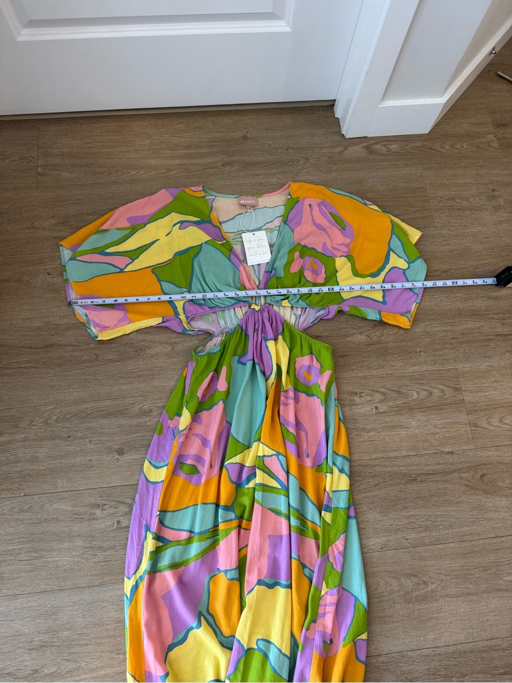Show Me Your Mumu Dana Dress Summer Sorbet Size Large NWT - Picture 7 of 10